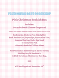 Pink Christmas Bookish Box