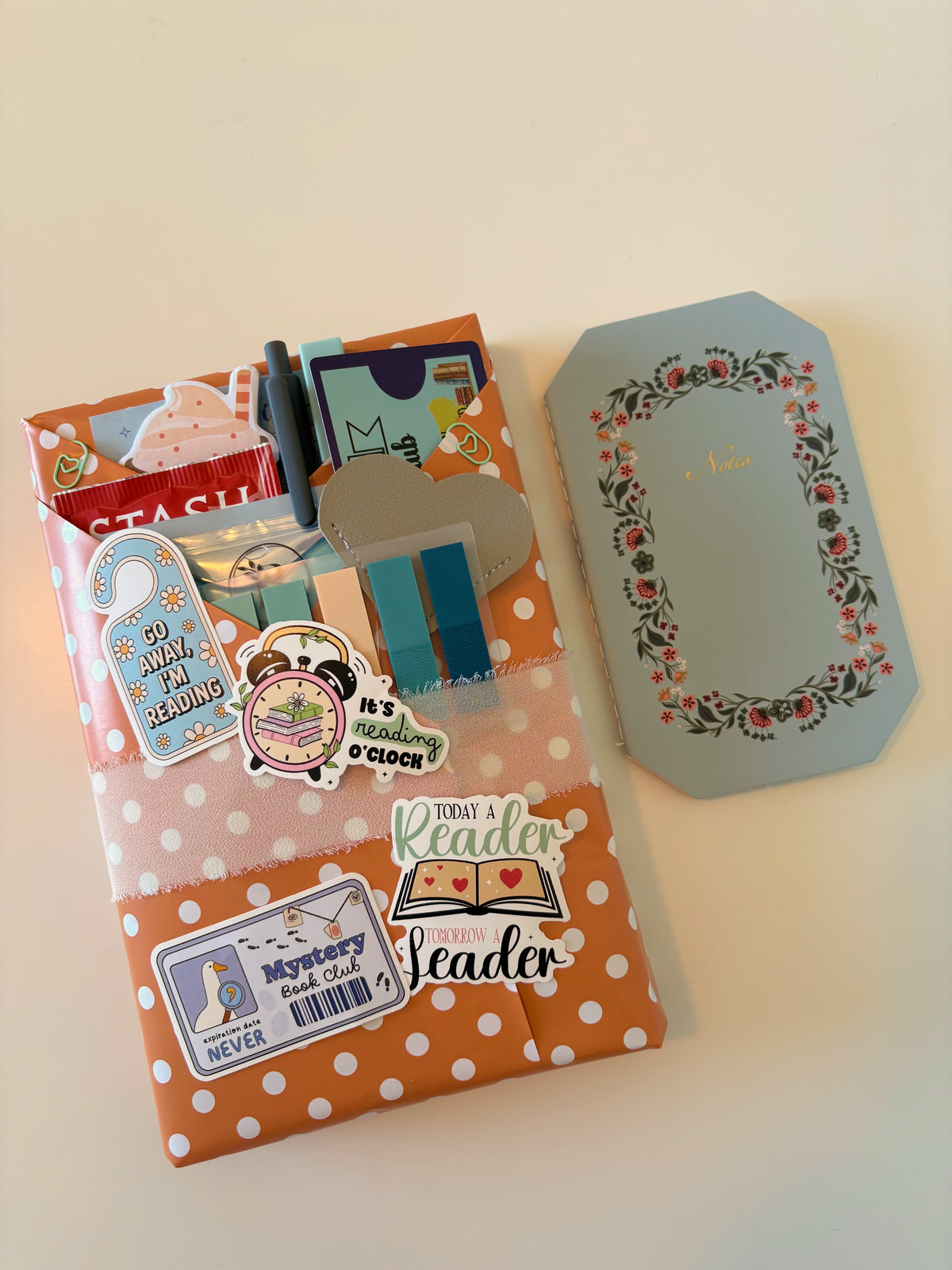 Blind Date With A Book (paired with Mini Journal)